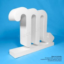 Sternzeichen aus Styropor Dekoration