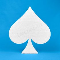 Símbolos de cartas de poliestireno decoración