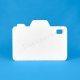 Polystyrene camera decoration