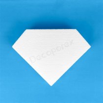 Diamante de poliestireno decoración