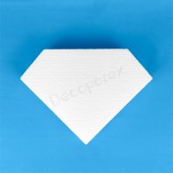 Diamante de poliestireno decoración