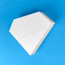 Diamant aus Styropor Dekoration