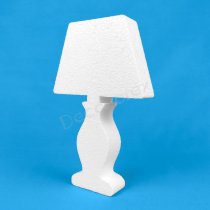 Lamp polystyrene decoration