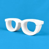 Polystyrene glasses shape for photo booths, events and displays