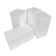 Bloc polystyrène 10x10x20 cm | Lot de 4