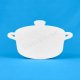 Polystyrene cooking pot shape for kitchen displays and themed decorations