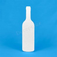 Bouteille de vin en polystyrène à décorer – Caves, restaurants et événements