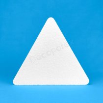 Triangle en polystyrène à décorer – Forme géométrique pour créations et décoration