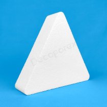 Triangolo in polistirolo da decorare – Forma geometrica per creatività e design