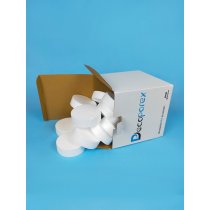 Polystyrolzylinder Ø10x3 cm | 24er-Set