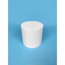 Cylindre polystyrène Ø10x10 cm | Loisirs créatifs