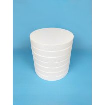 Polystyrolzylinder Ø20x3 cm | 6er-Set