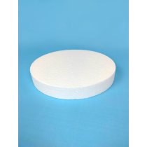 Cylindre polystyrène Ø20x3 cm | lot de 6