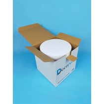 Ø20x3 cm polystyrene cylinder | pack of 6