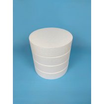 Ø20x5 cm styrofoam cylinder | Buy online