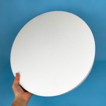 Ø40x5 cm polystyrene cylinder | pack of 4
