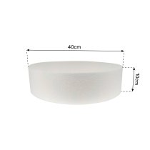 Ø40x10 cm styrofoam cylinder | Buy online