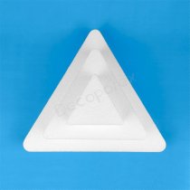 Polystyrene cake base kit – Triangular, 3 tiers, for original compo...