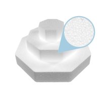 Kit de bases à gâteau en polystyrène – Octogonale, 3 étages, pour m...