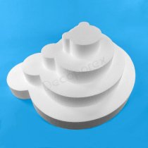 Polystyrene cake base kit – Bear head, 4 tiers, for children's part...