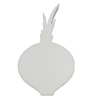Cebolla 20cm eps para adorno y manualidades