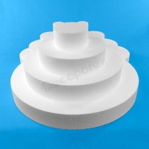 Polystyrene cake base kit – Bear head, 4 tiers, for children's part...