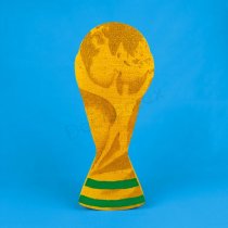 Fußball WM Pokal Styropor Dekoration