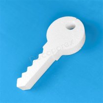 Polystyrene key for weddings, grand openings and themed decoration