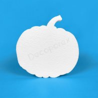 Polystyrene pumpkin for DIY crafts and decoration
