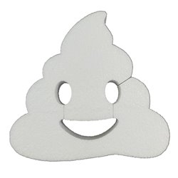 Emoji merde 20cm eps pour l'ornement et l'artisanat