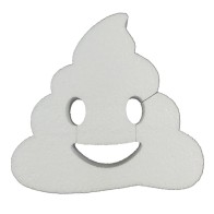 Emoji caca 20cm eps para adorno y manualidades