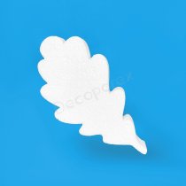 Polystyrene oak leaf for DIY crafts and autumn décor