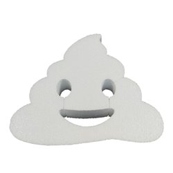 Emoji cacca 20 cm eps per ornamento e artigianato
