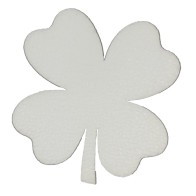 Trébol 20cm eps para adorno y manualidades