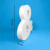 Buchstaben XXL 1 metro Arial aus EPS – Ref. Perso100LetrasArial
