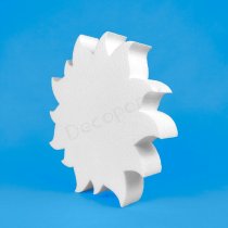 Sun polystyrene shape for decoration, DIY crafts and school projects