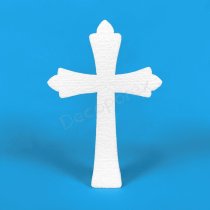 Cruz de Halloween de poliestireno para cementerios y decoración de terror