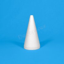 Polystyrene cone 20x10 cm flat top | Expanded EPS