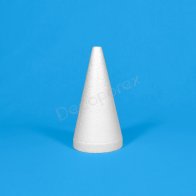 Polystyrene cone 20x10 cm flat top | Expanded EPS