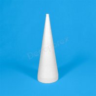 Cono in polistirolo 30x10 cm punta piatta | EPS