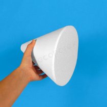 Styropor-Kegel 20x20 cm flache Spitze | Polystyrol EPS