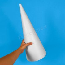 Polystyrene cone 50x20 cm flat top | Expanded EPS