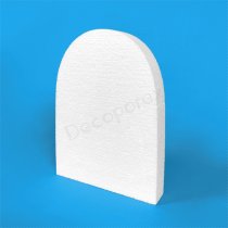 Lápida clásica de poliestireno para Halloween | Decoración
