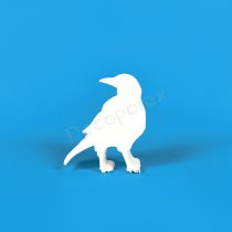 Corvo in polistirolo da decorare | Animali e Halloween