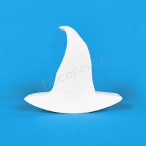 Polystyrene witch hat to decorate | Halloween decoration