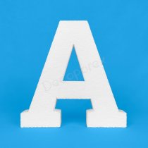 Roboto polystyrene letters | Large decorative letters
