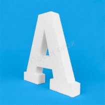 Lettere in polistirolo carattere Roboto | Decorazione