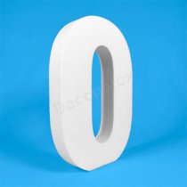 ROBOTO polystyrene numbers | Large decorative numbers