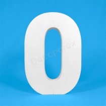 ROBOTO polystyrene numbers | Large decorative numbers