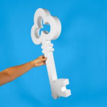 Llave antigua de poliestireno para decorar – Estilo vintage, bodas y eventos temáticos